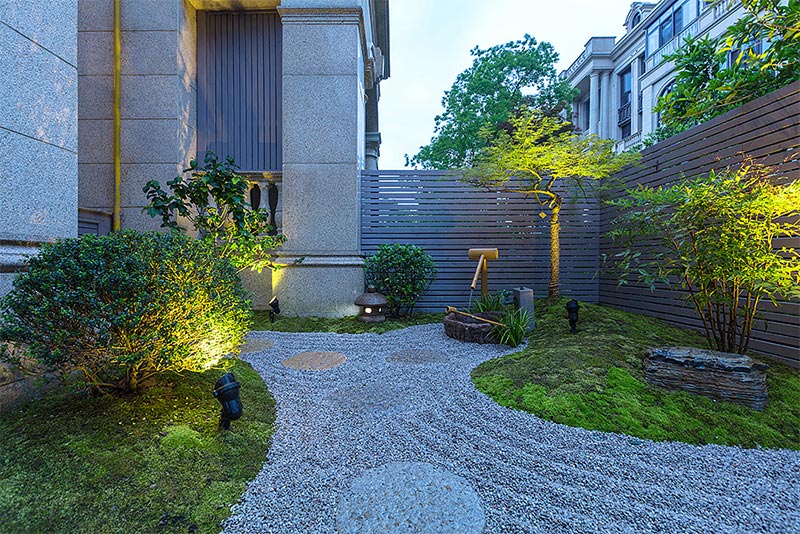 日式别墅庭院实欣赏