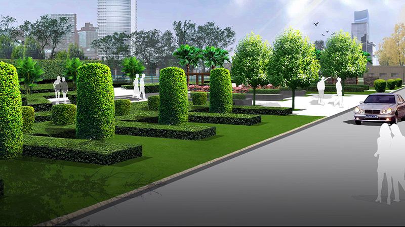 厂区景观绿化设计